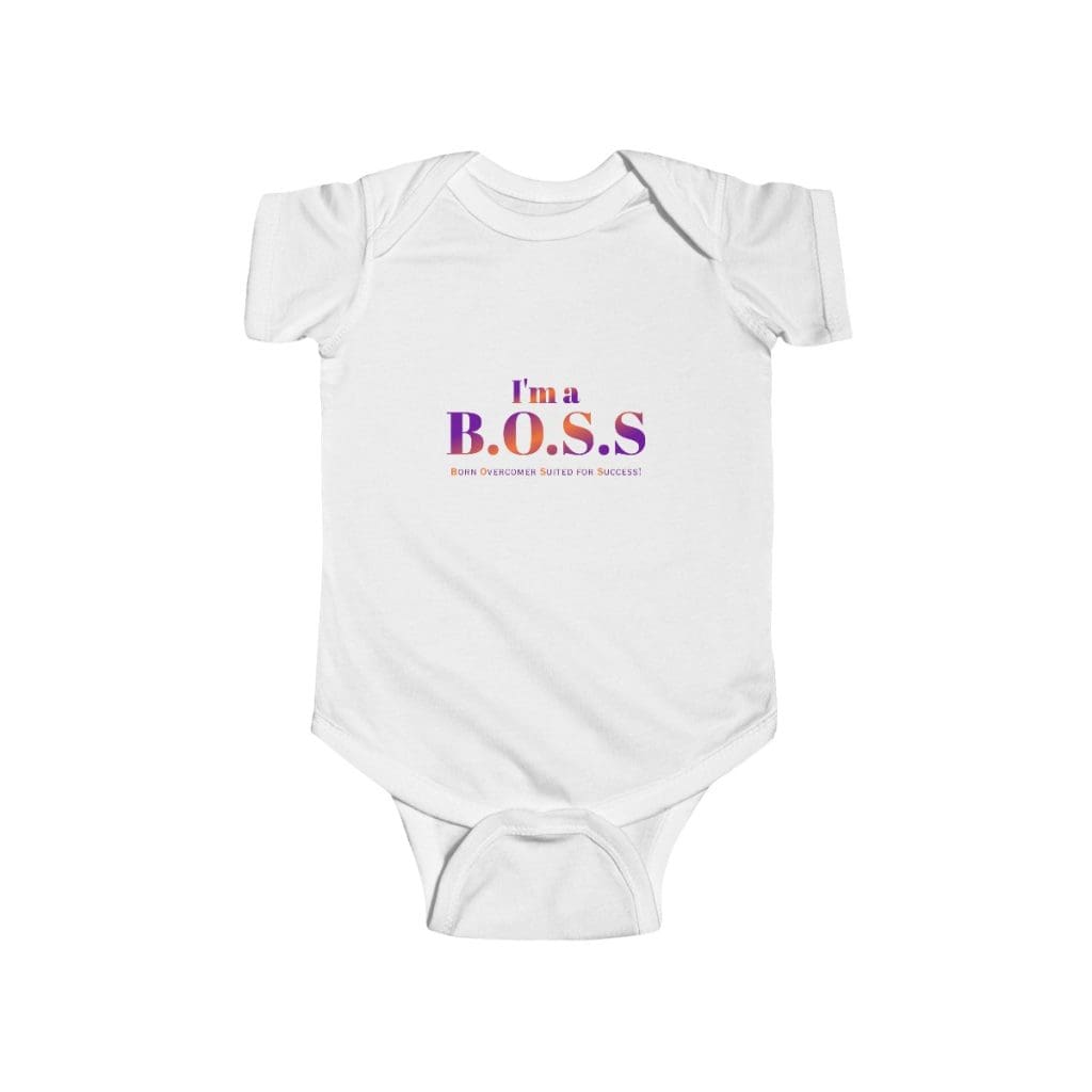 I'm a BOSS Infant Fine Jersey Bodysuit