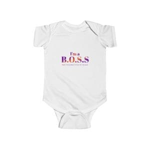 I'm a BOSS Infant Fine Jersey Bodysuit