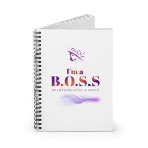 I'm a BOSS Spiral Notebook - Ruled Line