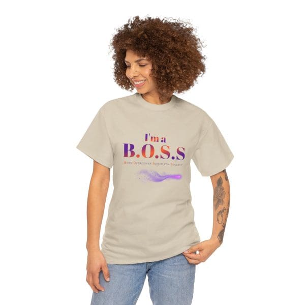 I'm a BOSS Unisex Heavy Cotton Tee